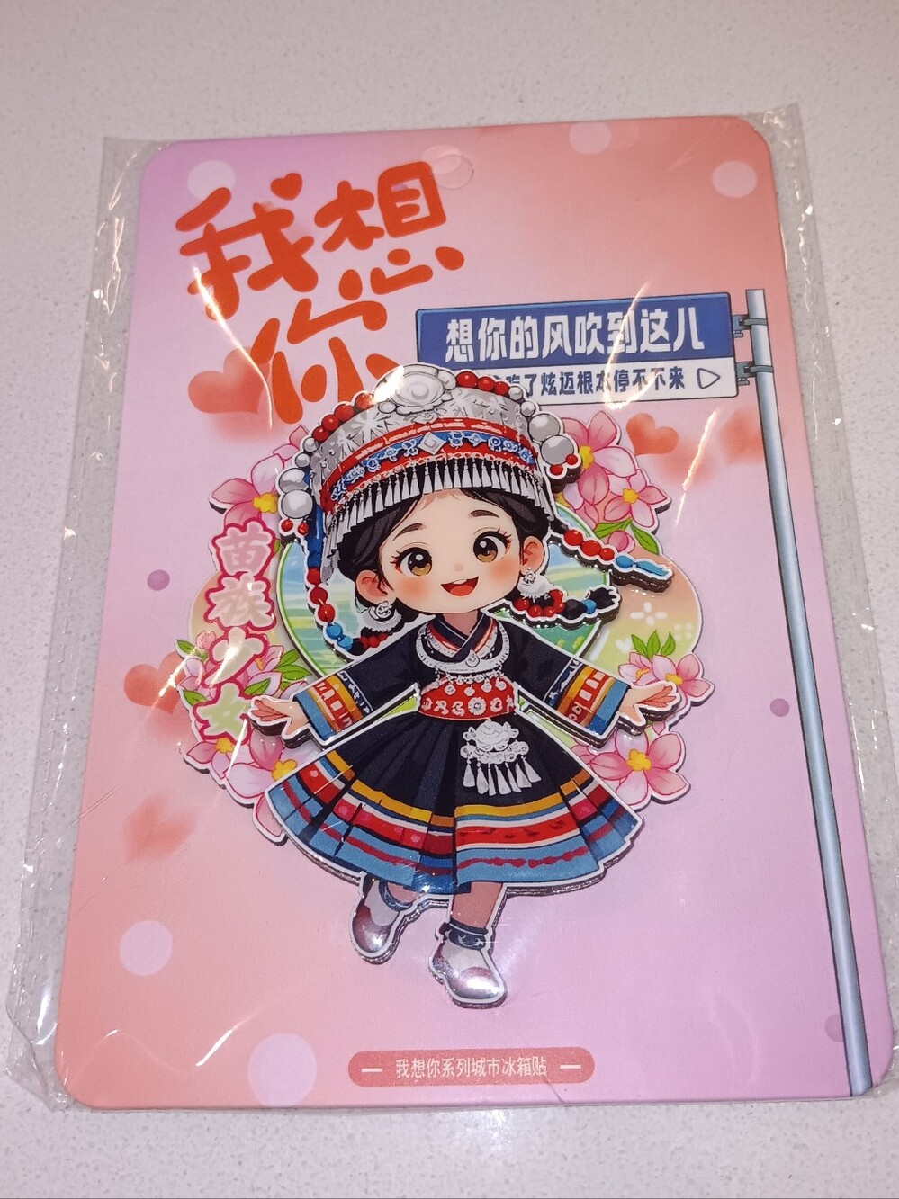 Cute Ethnic Fridge Magnet
